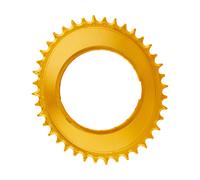 Garbaruk Plato Thread Mount para SRAM RED XPLR AXS PM Oval amarillo