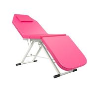 Garbenat Mesa de masaje plegable con 3 zonas, camilla de masaje profesional, 180 x 60 cm, cama de masaje con cojín y orificio para respirar, soporta hasta 250 kg, para salones, spa, tatuajes, color