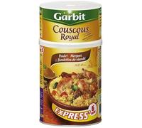 GARBIT - Cuscús Royal pollo, merguez y albóndigas, 1250 g, 3 piezas