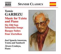 Garbizu Tom S - Musique Pour Txistu & Piano