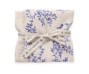 Garbo&Friends Jardim Muslin manta pequeña 2 piezas 60x60 cm