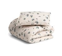 Garbo&Friends Juego de funda nórdica Blueberry Muslin baby 70x100 cm/40x45 cm
