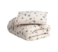 Garbo&Friends Juego de funda nórdica Blueberry Muslin baby 70x80 cm/28x35 cm