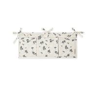 Garbo&Friends Organizador de cama acolchado satin Blueberry 18x43 cm