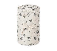 Garbo&Friends Protector de cuna acolchado Blueberry satin 30x360 cm