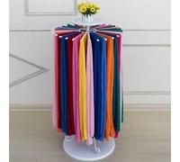 GArcan Organizador de Bufandas de Metal, Soporte para Bufandas, Soporte de Suelo, Soporte para Bufandas, Soporte para Pantalones, Bufanda Creativa, Soporte para Bufandas de Seda, Estante Redondo, s
