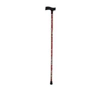 García 1880 Muletilla Plegable Rojo Flor Plástico 1 ud