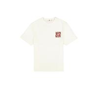 GARCIA Camiseta beige / burdeos / blanco natural L beige / burdeos / blanco natural