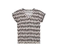 GARCIA Camiseta beige oscuro / gris / negro / blanco S beige oscuro / gris / negro / blanco