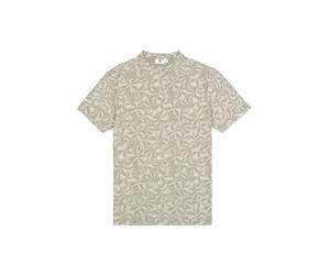 GARCIA Camiseta gris claro / verde pastel M gris claro / verde pastel