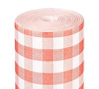 García de Pou - 1 unidades - ''Tú Y Yo'' Pre. 120Cm (20 Ser.) 'Like Linen - Vichy' 70 G/M2 0,40X24 M Rojo Spunlace