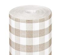 García de Pou - 1 unidades -''Tú Y Yo'' Pre. 120Cm (20 Ser.) 'Like Linen - Vichy' 70 G/M2 0,40X24 M Taupe Spunlace