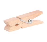García de Pou 100 Unidades - 141.28 Pinzas, 3.5 Cm, Natural