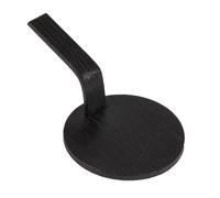 García de Pou 100 Unidades - 205.74 Mini Palas para Tapas, Diámetro 5 cm, Negro, Bambú