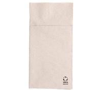 García de Pou 1000 Unidades - 212.49 Servilletas Canguro Ecolabel con 2 Capas, 18 G/M2, 40 x 40 cm, Natural