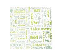 García de Pou 1000 unidades - Envoltorios Basket 'Parole' 32 G M2 31X31 Cm Verde Perg. Antigrasas186,28,186,29,186,30,217,54,186,31