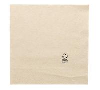 García de Pou 102.67 Servilletas, 2 Capas, 18 G/M2, 33 x 33 cm, 2400 unidades, Natural
