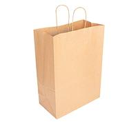 García de Pou 109.22 Bolsas Sos con Asas 90 G/M2, 32 x 16 x 43 cm, Caja de 250 unidades