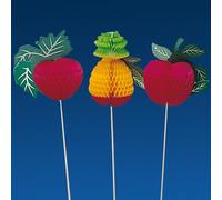 García de Pou 116.09 Adornos Helados Frutas, 20 Cm, Set de 100, Multicolor