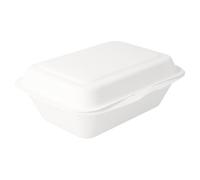 García de Pou 125.24 Bionic Conchas, 600 ml, 13.6 x 18.2 x 6.4 cm, 1000 unidades, Blanco