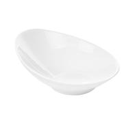 García de Pou 126.39 Bols Alargados, 25 cm, Set de 2, Blanco
