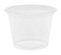 García de Pou 130.06 Pequeñas Tarrinas Microondables, 30 ml, Diámetro 3/4.5 x 3.3 cm, 2500 unidades, Transparente