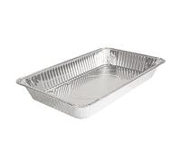 García de Pou 135.54 Gastronorm Recipientes, 8850 ml, 52.5 x 32.5 x 7 cm, 50 unidades, Aluminio