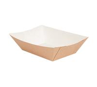 García de Pou - 150 Unidades - Barquillas 'Thepack' 1440 G 220 G/M2 13,5X8,5X6,2 Cm Natural Cartón Ondulado Nano-Micro