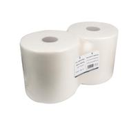 García de Pou 156.12 Matatrapos 1 Capa - 370 Hojas, Tejido seco, 55 G/M2 26 x 26 cm, 2 unidades, Blanco