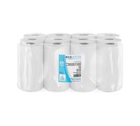 García de Pou 160.57 Maxi Barril Secamanos Ecolabel 1 Capa, 300 Hojas, 22 G/M2, Diámetro 13 x 20 cm, 12 unidades, Blanco