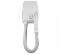 García de Pou 160.68 Secador de Cabello de pared 800 W, AC 220 V, Blanco
