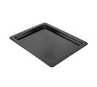 García de Pou 161.84 Cubetas Gn 1/2, 2 cm, Set de 6, Negro