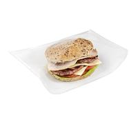 García de Pou 173.04 Deli Paquete Auto-cierre, 30 G/M2, 21 x 16/14 cm, 500 unidades, Blanco Kraft