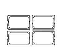 García de Pou 181.74 Tapa 1/4, 26.5 x 16 cm, Set de 24, Plateado