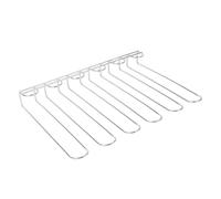 García de Pou 182.54 Rack para Copas, 5 Hileras, 44.7 x 31 x 5.5 cm, Plateado