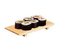García de Pou 184.97 Base Sushi, 27.5 x 18 x 2.5 cm, Set de 20, Natural