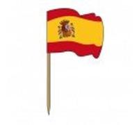 García de Pou 189.67 Banderitas España, 4 x 2.5 x 6.5 Cm, Set de 144, Multicolor
