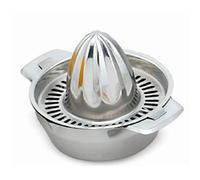 García de Pou 197.06 Exprimidor de Cítricos, Diámetro 12.7 cm, Set de 20, Plateado