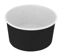 García de Pou - 2000 unidades - Tarrinas Helados 150 Ml 250 + 18Pe G/M2 Ø 8,5X4,5 Cm Negro Cartoncillo