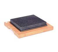 García de Pou 204.17 Chicago Lava Stone, Diámetro 36.4 x 1.9 cm, Set de 4, Natural