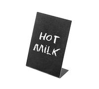 García de Pou 210.20 Pizarra Sobremesa, 5.3 x 7.3 Cm, Set de 6, Negro