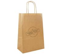 García de Pou 212.45 Bolsas Sos para Lavandería, 90 G/M2, 32 + 16 X 43 cm, 250 unidades, Natural