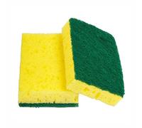 García de Pou 213.20 Esponja Con Fibra Abrasiva Super, Fibra, 11 X 7 X 2.5 cm, 360 unidades, Verde