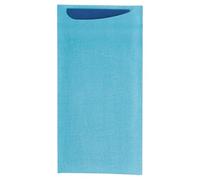 García de Pou 214.10 Bolsas para Cubiertos y Servilleta, 33 x 40 90 y 10 Pe G/M2, 11.2 x 22.5 cm, Turquesa, 250 Unidades
