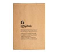 García de Pou 219.49 Bolsas Compostables 8 Litros, 70 G/M2, 26 + 14 x 35 cm, 500 unidades, Natural