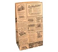 García de Pou 222.32 Bolsas Sos Sin Asas 'Times' 70 G/M2 14+8X24 Cm Natural Kraft (pack de 1000)