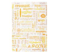 García de Pou 229.15 Parole Bolsas Croissants, 32 G/M2, 8 x 26 cm, 500 unidades, Blanco Celulosa