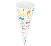 García de Pou 230.21 Conos Helados 'Parole' Ø 4,1X10,4 Cm Blanco Papel (pack de 3500)