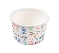 García de Pou 230.27 Tarrinas Helados 'Parole' 120 Ml Ø 7,7X4,7 Cm Blanco Cartón (pack de 2000)