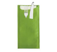 García de Pou 250 Unidades - 214.07 Bolsas para Cubiertos y Servilleta, 33 x 40, 90 y 10Pe G/M2, 11.2 x 22.5 cm, Kiwi